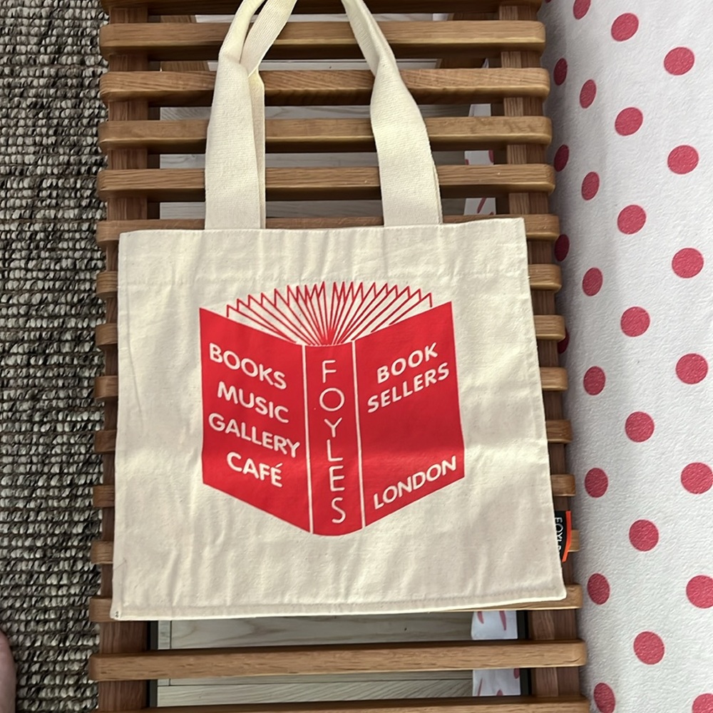 Foyles bookstore canvas tote